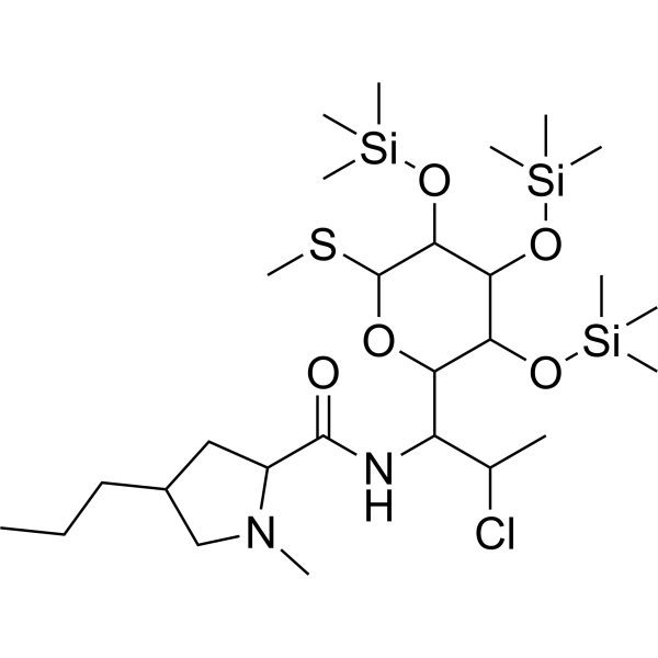 2,3,4-Tris-O-(trimethylsilyl) 7-epi clindamycin 25399-48-8